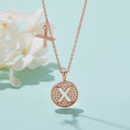 Letter Pendant Necklace - X