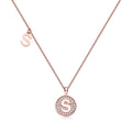 Letter Pendant Necklace - S