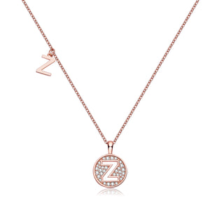 Letter Pendant Necklace - Z