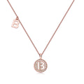 Letter Pendant Necklace - B