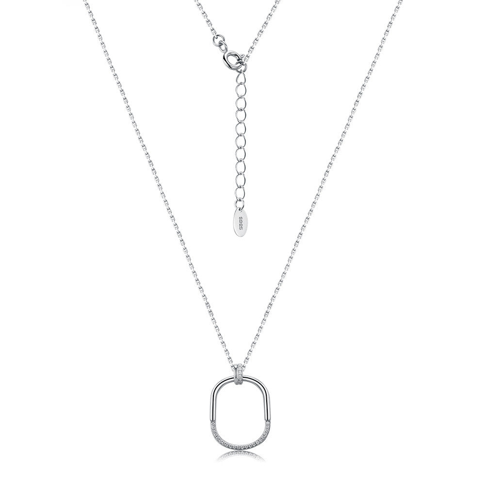 Verve Curve Pendant Necklace