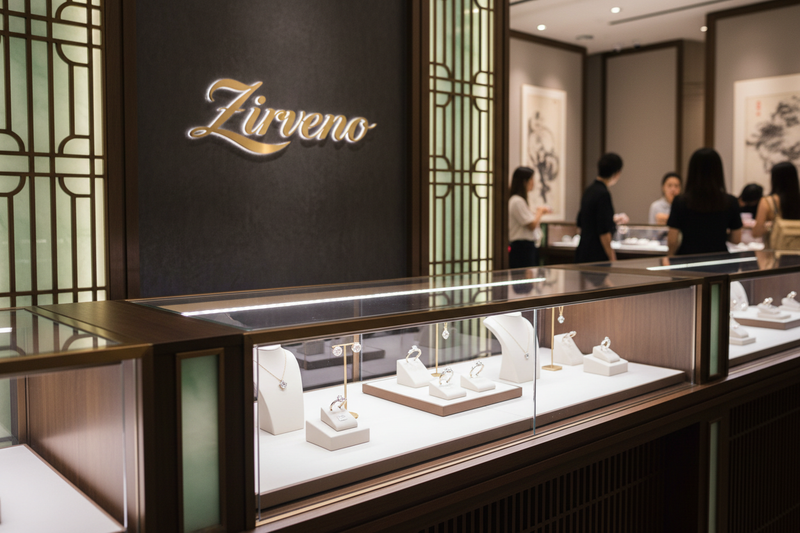 ZIRVENO品牌柜台展示